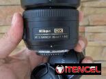 Lente Nikon DX AF nikkor 35mm F1.8 + accesorios