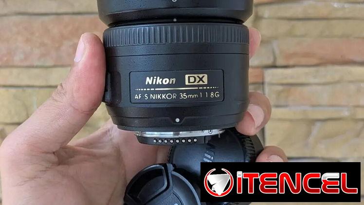 Lente Nikon DX AF nikkor 35mm F1.8 + accesorios