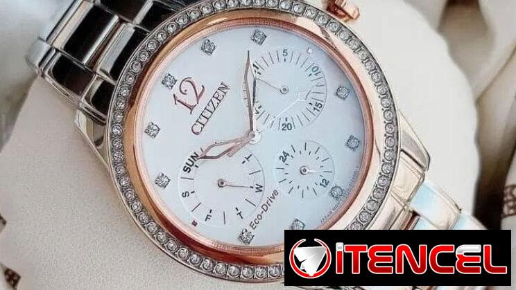 RELOJ CITIZEN ECODRIVE SILHOUTTE CRYSTAL (FD2016-51A) DE MUJER , 37MM , COLOR DOBLE TONO EN ACERO INOXIDABLE  58049738