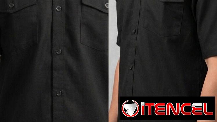 🖤 OFERTA ESPECIAL | Camisas Negras de Lino para Hombre!!