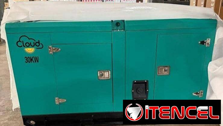 ⚡🔌 GRUPO ELECTRÓGENO CLOUD – 30KW TRIFÁSICO 🔌⚡
