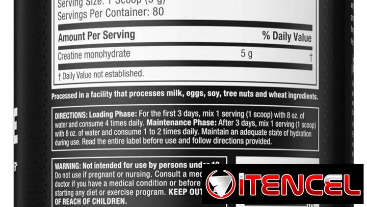 MuscleTech Platinum – Monohidrato de creatina
