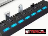 ☎️53544655 🛵 Entrega Disponible ⭐ Hub USB 3.0 – 7 Puertos con Switch⭐