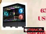 [65] Chasis Gamer de Cristal Templado (No incluye los Fanes ni el controlador RGB)