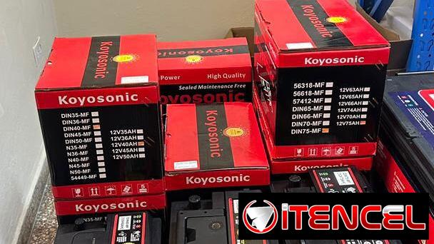 Batería de 60ah nuevas con 1 mes de garantía en 80USD tel. 53714462