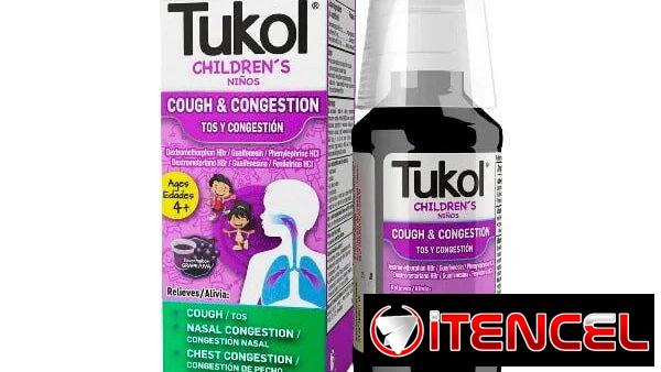 Jarabe para la tos Tukol niño uva $20.