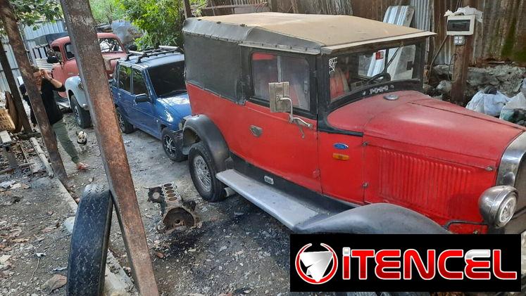 CAMBIO FORD DEL 31 CON MOTOR MERCEDES BENZ 616, TICO Y MOTO CORCOBEO POR CARRO MODERNO O CAMIONETA, ESCRIBIR POR WHATSAP