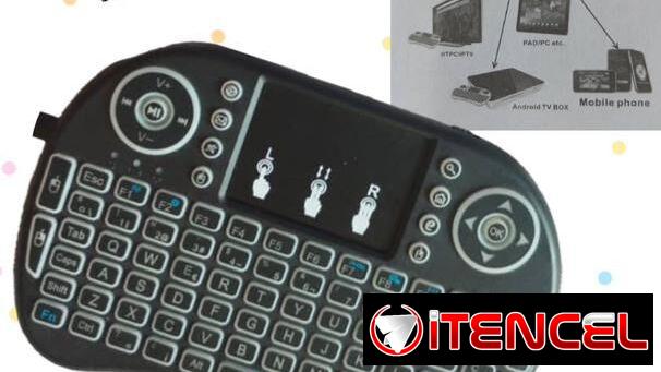 Teclados mini y mouse inalámbricos