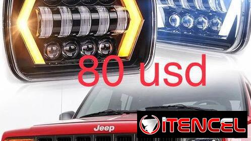 Pantallas de luces Led cuadradas y redondas