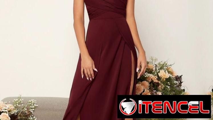 VENDO VESTIDO LARGO CON ESPALDA DESCUBIERTA, CRUZADO Y ANUDADO