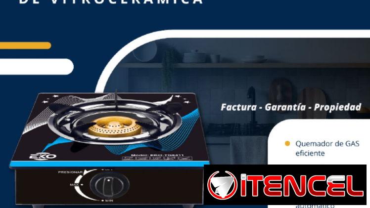 Cocina de Gas de Vítreocerámica EKO