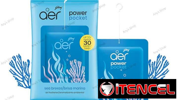 Ambientadores Power Pocket Grodej,ideal para el auto, cuarto,baño y closet, duración 30 días $650
