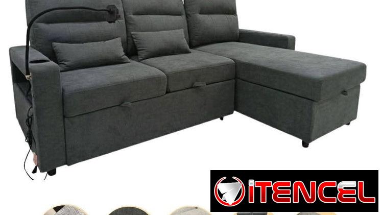 Sofá cama multifuncional