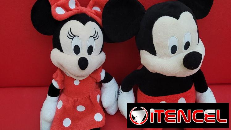 Pareja de Minnie y Mickey Mouse