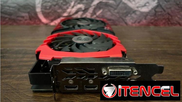 GTX 1060 6Gb MSI Gamming Dual Fans Poco Uso.