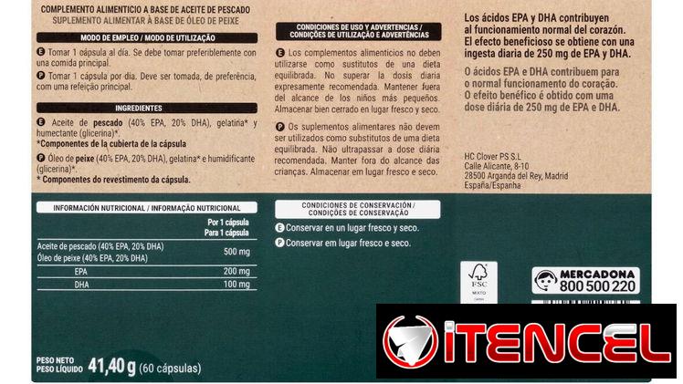 Omega 3 (60 cápsulas)