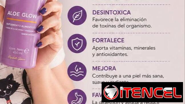 ALOE GLOW Desintoxica, desinflama e hidrata