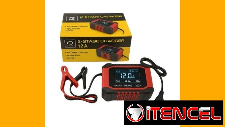 CARGADOR DE BATERÍA 12V / 12A – 200AMP Q7 VPT-0086