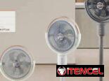 Ventilador recargable 12″