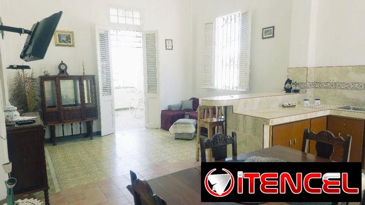 🏠Аренда одноэтажного дома в Эль-Ведадо. 2 спальни с кондиционерами, идеально подходит для иностранных студентов.