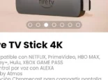 Fire TV Stick 4K. Control por voz con ALEXA. Nuevo
