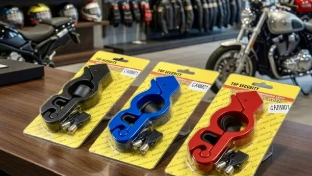 Candado para motos, total seguridad y protección contra robos !
