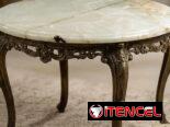 Espejo antiguo ,cómodas ,mesa de centro de mármol