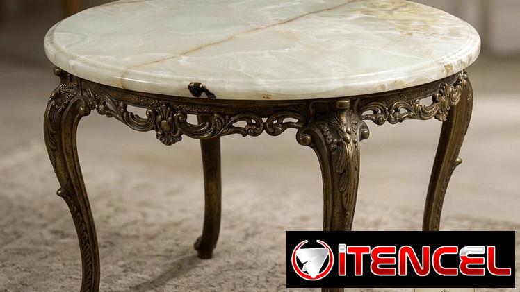 Espejo antiguo ,cómodas ,mesa de centro de mármol