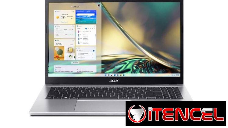 💻 Acer Aspire 3 A315‑59‑33XY – Intel Core i3 12th Gen – 8GB RAM – 256GB SSD – 15.6″ FullHD📲