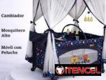 215usd🔺️ Cuna corral Rosado claro y oscuro, azul