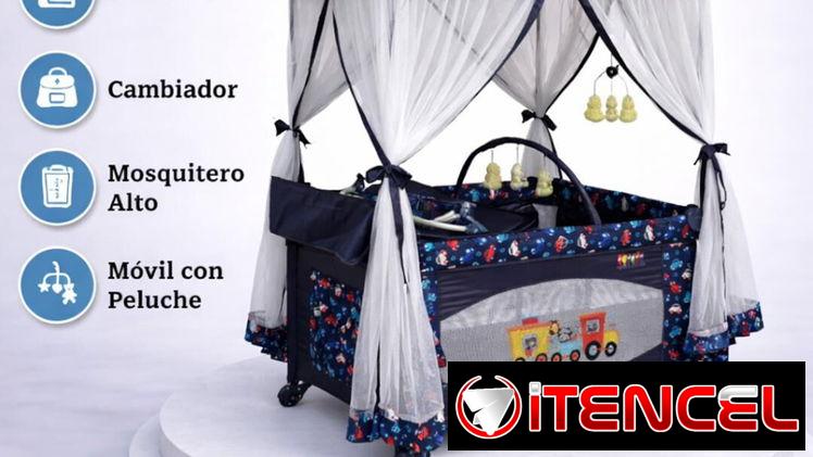 215usd🔺️ Cuna corral Rosado claro y oscuro, azul