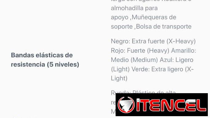 Kit para ejercicio