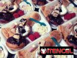 Platos de Buffet retractilados por encargo