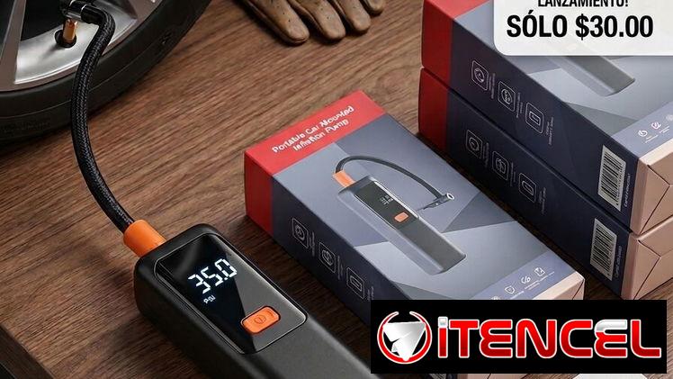 Compresor portátil para carros y motos