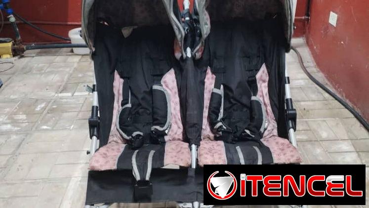 Coche para gemelos