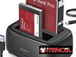 DOCKING EXTERNOS DE 2 BAHÍAS ORICO y SABRENT(65 USD)|HDD 2.5”-3.5”(HASTA 44TB)|USB 3.0 + ALIMENTACIÓN 12V|EN CAJA-NUEVOS