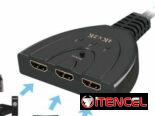 SPLITTER HDMI 4K (3 ENTRADAS Y 1 SALIDA)