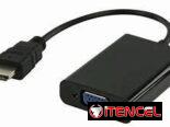 Adaptadores VGA-HDMI-DVI-RCA