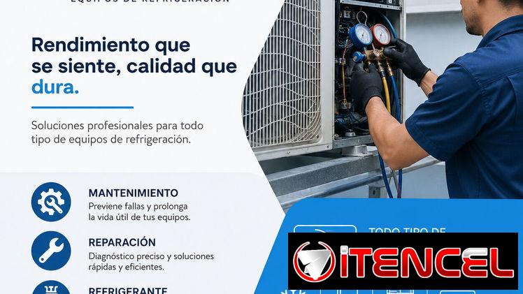 Reparación y mantenimiento de equipos de refrigeración