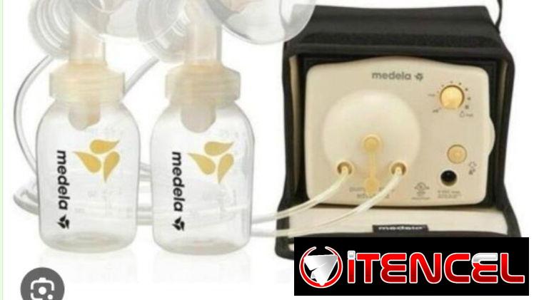 Extraedera de leche materna,electrica,doble marca MEDELA