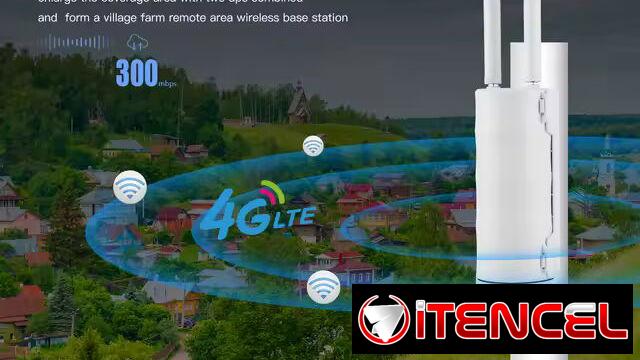 KuWFi Router Exterior Profesional