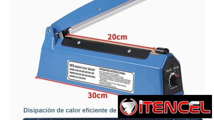 Selladora de Bolsas 20 cm – Selladora Térmica – $45