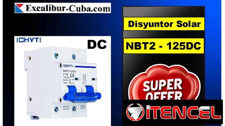 SOLAR DC Disyuntorr NBT2-125DC