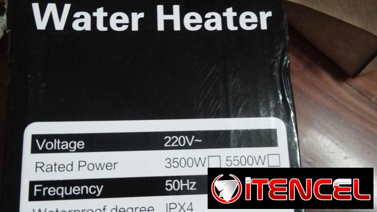 Venta de ducha eléctrica