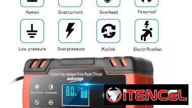 CARGADOR DE BATERIAS O TUNDER 12V 10AMP(REPARADOR)