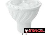 Bombillo tipo dicroico De base MR16 GU10 y GU 5.3 luz blanca y calida