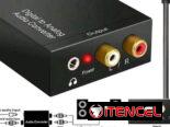 Adaptadores de optico a rca