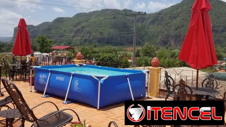 Alquiler de habitaciones en Viñales con piscina y vistas. Renta de casa en Viñales