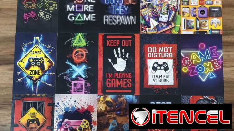 Decora tu habitación postales para hacer colach gamer