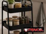 🛒 Carro Organizador Compacto con Ruedas  💲 PRECIO: 25 USD. Escríbeme al WhatsApp 56249037